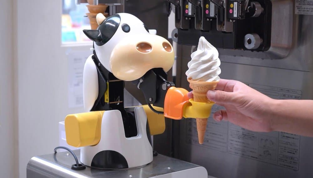 自動アイスクリーム機械